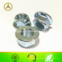 DIN6923 / GB6187-86 / ISO4161 Carbon Steel Nut M5~M40